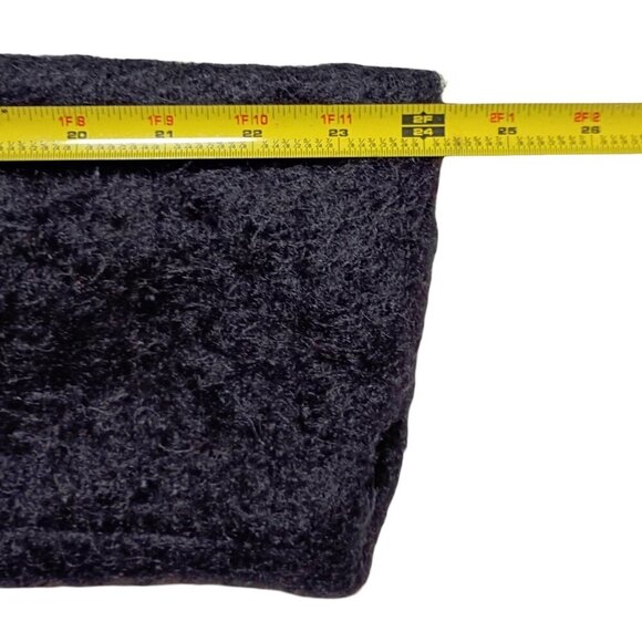 DKNY Women’s 10 Black Mohair Wool Blend Lined Short Jacket Blazer Coat Elegant - Picture 3 of 10